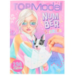 TOP Model Sticker Book Numbers Fantasy Depesche