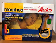 Ardes Electric Blanket Double / King Size Warm Heated Dual Control