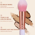 10pcs Makeup Brushes Set Face Make Up Loose Setting Powder Eyeshadow Brush T TOU