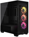 CORSAIR iCUE LINK 3500X RGB Mid Tower E-ATX Gaming PC Case - Black