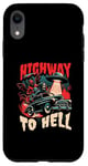 Coque pour iPhone XR Highway to Hell - Bold Urban Graffiti Esthétique