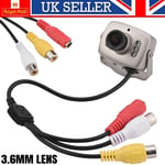 OV7030 Mini Wired IR Camera Hidden Spy HD Home Security Night Vision Cam UK