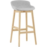 Hyg Bar Stool 75 cm, Grey / Oak