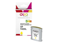 Owa - 24 Ml - Gul - Kompatibel - Box - Återanvänd - Bläckpatron (Alternativ För: Hp 940Xl) - För Hp Officejet Pro 8000, 8500, 8500 A909a, 8500A, 8500A A910a, 8500A A910d