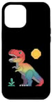 iPhone 12 Pro Max Pixel Dinosaur Retro Style - 8-Bit Dino Graphic Case