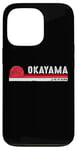 Coque pour iPhone 13 Pro Okayama Japan Vintage Retro Design for Culture Fans