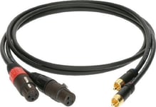 Klotz Rca - Xlr 0,6M Kabel Sort