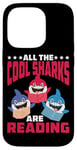 iPhone 14 Pro All The Cool Sharks Are Reading Kindergarten - Case