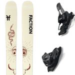 FACTION Pack ski Faction Prodigy 3 Capsule 25 + Fixations Mixte Blanc / Rouge taille 172 2025