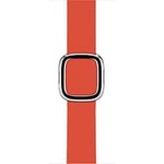 Genuine Apple watch strap 3 4 5 7 8 SE  MMGY2ZM 38mm Leather Buckle Medium Red