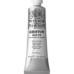 Winsor & Newton Griffin Alkyd Oil Paint, Mixing White, 37ml Tube