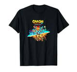 Crash Bandicoot 4: It's About Time Split Island Game Poster T-Shirt