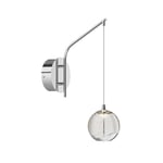 Lucande - Hayley LED Vegglampe Chrome