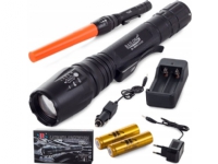 Bailong tactical flashlight with LED CREE XM-L T6 model 8668 universal