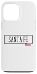 Coque pour iPhone 13 Pro Max Santa Fe City, États-Unis, drapeau, État, voyages, États-Unis, Amérique, femmes, hommes