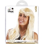 Perruque - Blonde - Avec frange - Déguisement - Cheveux longs - Femme