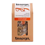 Teapigs Sweet Ginger Tea Bags Made With Whole Leaves (1 Pack of 50 Tea Bags)