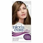 CLAIROL NICE'N EASY 76 LIGHT GOLDEN BROWN NO AMMONIA 24 SHAMPOOS