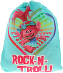 Licensed Girls Trolls Rock-N-TROLL Poppy Trainer Bag Gym Bag 44cm Drawstring