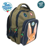 Peter Rabbit & Friends Backpack Khaki Rucksack Adventurer Beatrix Potter BBC