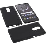 Bag for Lenovo K8 Smartphone Case Protection TPU Rubber Black