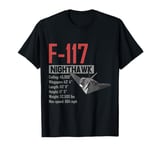 American Aircraft Stealth Bomber F117 Nighthawk T-Shirt