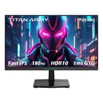 Ecran de jeu TITAN ARMY P2510G Flat 16:9 IPS rapide FHD 180 Hz