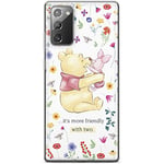 ERT GROUP mobile phone case for Samsung GALAXY NOTE 20 original and officially Licensed Disney pattern Winnie the Pooh and friends 030 adapted to the shape of the mobile phone, case made of TPU