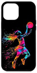 iPhone 12 Pro Max Basketball Girl Dunk Kids Youth Player Teenage Girl Women Case