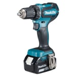 Makita - Perceuse-visseuse sans fil 18V / 3,0 Ah, 2 Batteries + Chargeur en makpac - DDF485RFJ