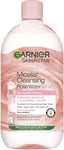 Garnier Micellar Rose Cleansing Water For Dull Skin 700ml Glow Boosting Cleanse