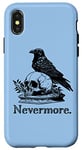 Coque pour iPhone X/XS Black Quoth The Raven Nevermore