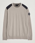 Canada Goose Black Label Dartmouth Crew Neck Sweater Limestone