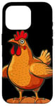 iPhone 16 Pro Chicken and Rooster Breast Costume Case