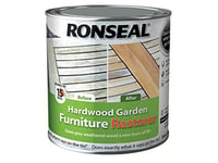 Ronseal HGFR1L Hardwood Garden Furniture Restorer 1 Litre, 1L