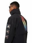 KITH X ADIDAS TERREX Men's Black MyShelter 2-in-1 Raincoat X-Small FL5770 NWT