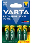 VARTA Recharge AA - 4 Pack