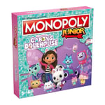 Monopoly Junior Gabbys Dollhouse Edition Board Game for 2 to 6 Players Ages 5+