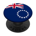 Drapeau des îles Cook PopSockets PopGrip Interchangeable