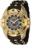 Invicta 44129 Sea Spider Svart/Gulguldtonat stål Ø45.9 mm