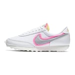 Nike Femme Day Break Basket, White Metallic Silver Hyper Pink, 40 EU