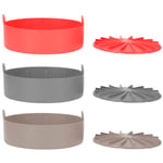 Air Frying Pot Liner Silicone Grill Pan Bread Cake Mat Basket Pressure Cooker