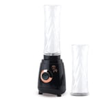 Berlinger Haus - Smoothie Blender med 2 behållare 250W Black Rose Edition