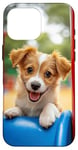 iPhone 16 Pro Max Playful Puppy Colorful Puppy love Dog owner gift Case