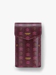 CREED Leather Fragrance Sleeve, Burgundy