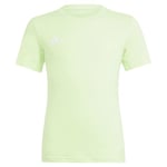 adidas Mixte Enfant Adizero Team Tee Kids, Green Spark/White, 7-8 Years