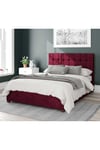 Sinatra Upholstered Ottoman Storage Bed, Kimiyo Linen Fabric