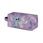 Disney Lilo et Stitch Stitch & Angel-Trousse de Toilette de Voyage Brick Plus, Rose, 27 x 13 cm