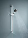 Kit de douche sans robinetterie avec douchette + flexible + barre chrome, Grohe Vitalio Comfort 100