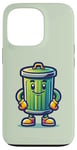 iPhone 13 Pro Garbage Trash Can Cartoon Character Design Case